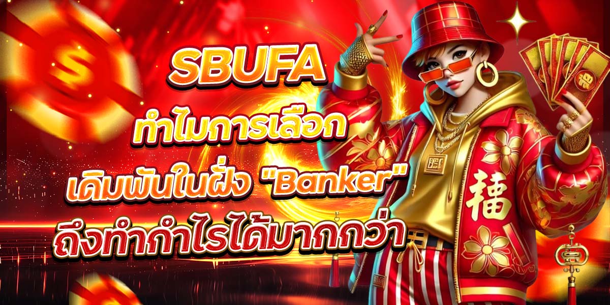 SBUFA ทำไมการเลือกเดิมพันในฝั่ง “Banker” ถึงทำกำไรได้มากกว่า
